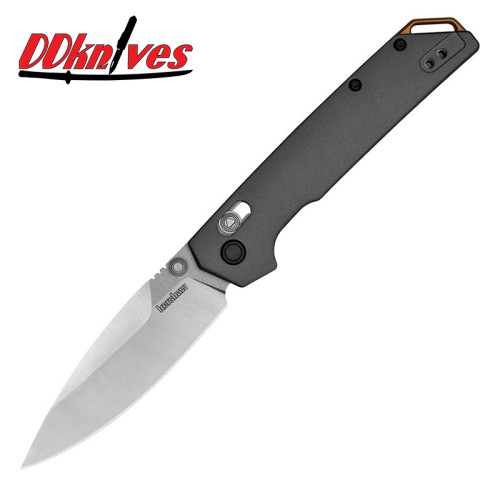 มีดพับ Kershaw Iridium DuraLock Folding Knife D2 Spear Point Blade, Gray Aluminum Handles (2038)