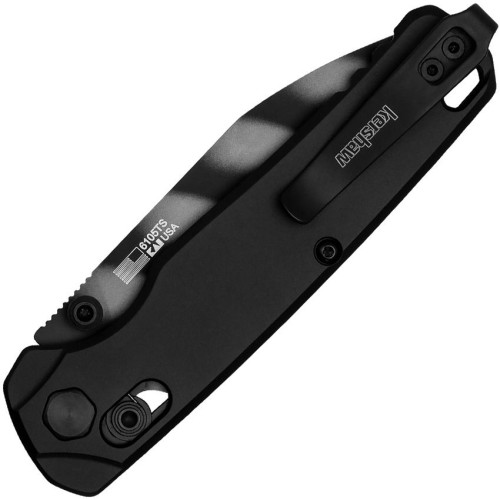 มีดพับ Kershaw Bel Air DuraLock Knife Tiger Stripe MagnaCut Blade, Black Aluminum Handle (6105TS) 1