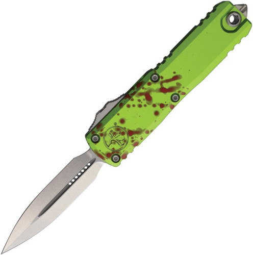มีดออโต้ Microtech UTX-85 D/E Gen IV OTF Automatic Knife Zombie-Tech (12324-10Z)
