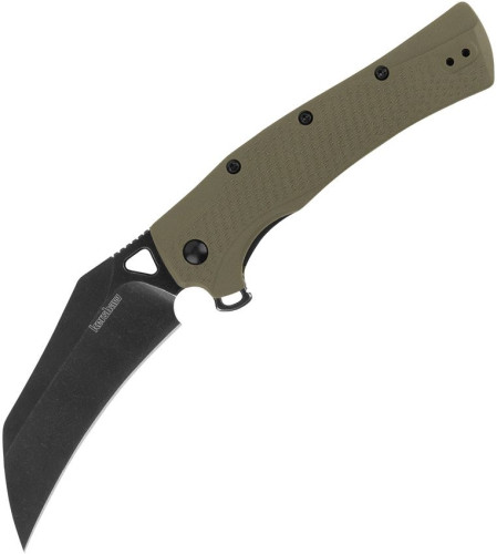 มีดพับ Kershaw Dawnstar Assisted Liner Lock Flipper Knife, Olive Green GFN Handles (1423OL)