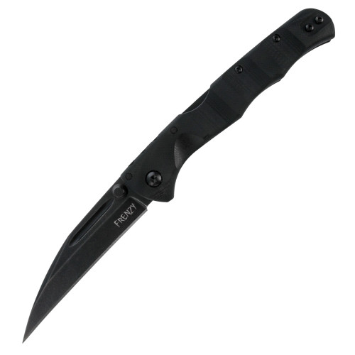 มีดพับ Cold Steel Frenzy II Folding Knife 3V Black Blade, Black G-10 Handles (CS-FL-35FRN-BKBK)