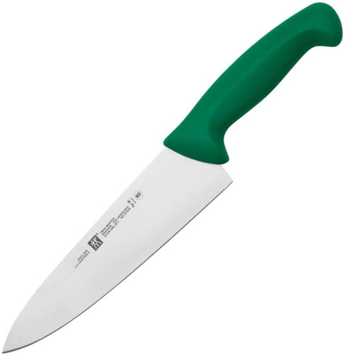 ZWILLING TWIN Master 8-inch, Chef's knife, green มีดเชฟ ตราตุ๊กตาคู่ ขนาด 8 นิ้ว ด้ามสีเขียว