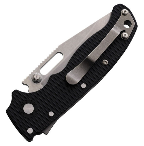 มีดพับ Demko AD20.5 Shark-Lock Knife D2 Clip Point Blade, Black Grivory Handles (DEMAD205F15) 1