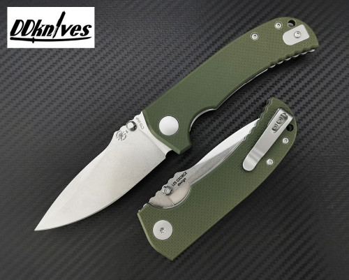 มีดพับ Spartan Blades ASTOR Folding Knife CTS-XHP Stonewashed Blade, Green G-10 Handles (SFBL8GR)