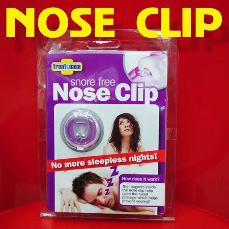 อุปกรณ์ป้องกันการกรน แบบมีแม่เหล็ก Magnetic Snore Free Nose Clip