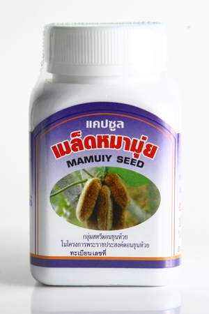 แคปซูลเมล็ดหมามุ่ย MAMUIY SEED เสริมเพศสัมพันธ์ ไวอราก้าพันธ์ไทย บำรุงกำลัง