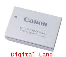 Canon Genuine Lithium Battery NB-5L