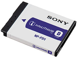Sony Lithium Battery NP-FD1 สำหรับรุ่น T77, T700 และอีกหลายรุ่น  ของแท้ชัวร์ 100