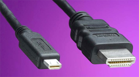 สาย HDMI Micro Type D สำหรับกล้องและสมาร์ทโฟนรุ่นใหม่
