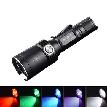 ใหม่!! ไฟฉาย Fitorch MR35 เพื่องานเฉพาะด้าน ให้แสงสีขาวกับสี  RGB(high Power chip)+UV รวม 5 หล