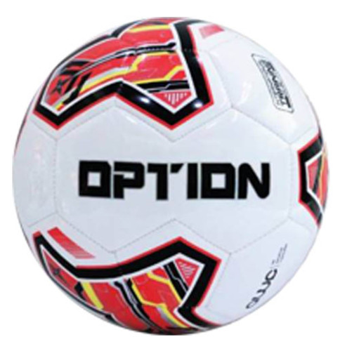 ลูกฟุตบอลex ออฟชั่น football option รุ่น 002 (wo4-5, wr4-5, wb3, wp3) เบอร์ 3, 4, 5 หนังเย็บ tpu k+n 1