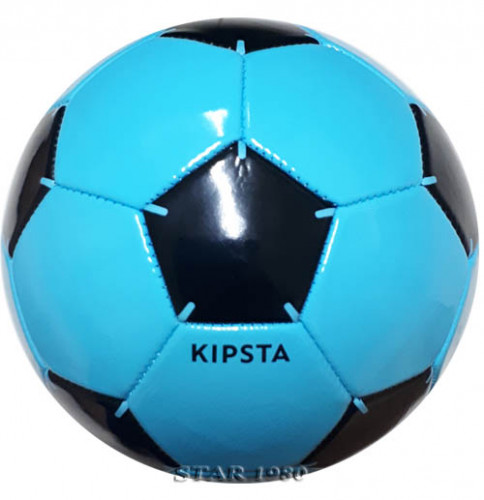 ลูกฟุตบอล คิปสตา football kipsta รุ่น 002 (y, r, l) เบอร์ 3 ฟ้า, 4 แดง, 5 เหลือง หนังเย็บ pvc k+n 3