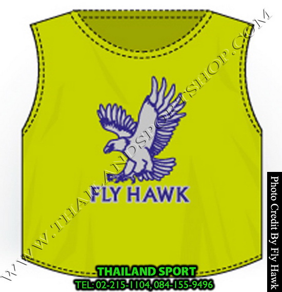 เสื้อเอี๊ยม fly hawk รุ่น a222 (สีเขียว)