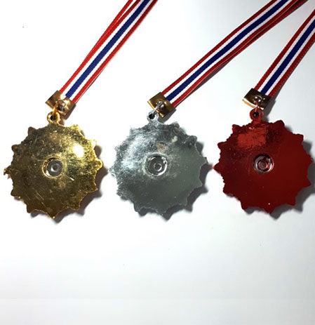 เหรียญรางวัล พลาสติก รุ่น 002 (เหมาะสำหรับเด็ก ระดับประถมศึกษา gs, s, c) k+n 1