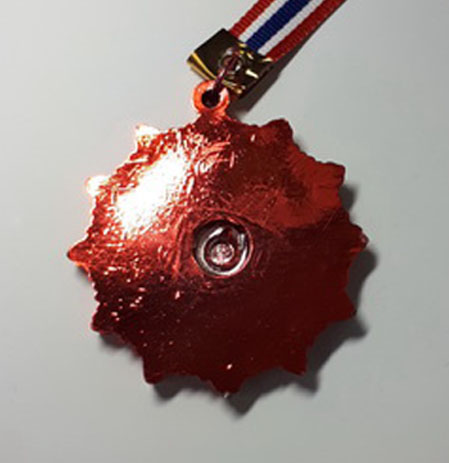 เหรียญรางวัล พลาสติก รุ่น 002 (เหมาะสำหรับเด็ก ระดับประถมศึกษา gs, s, c) k+n 8