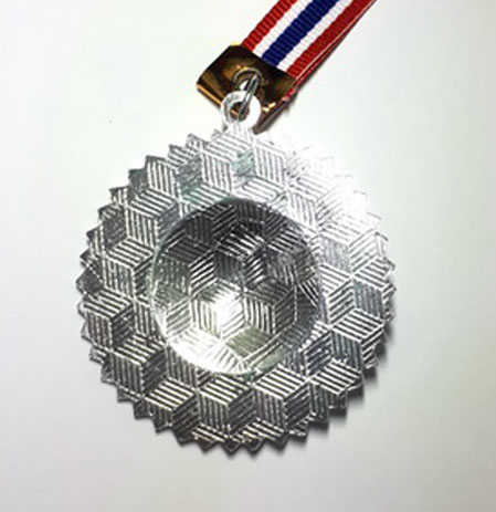 เหรียญรางวัล อลูมิเนียม รุ่น 003 (เหมาะสำหรับผู้ใหญ่ gd, s, c) k+n 6
