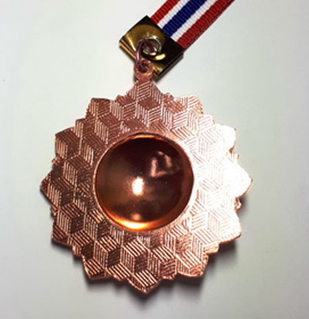 เหรียญรางวัล อลูมิเนียม รุ่น 004 (เหมาะสำหรับผู้ใหญ่ gd, s, c) k+n 8