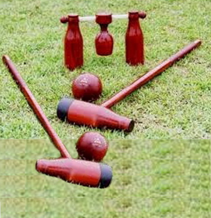 วู้ดบอล woodball พร้อมกระเป๋า รุ่น เดี่ยว, คู่ (br) k+ 1