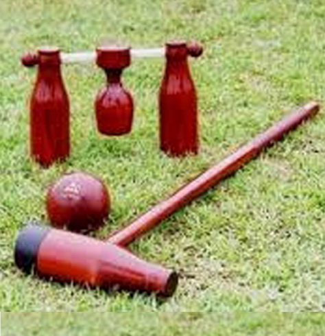 วู้ดบอล woodball พร้อมกระเป๋า รุ่น เดี่ยว, คู่ (br) k+ 2