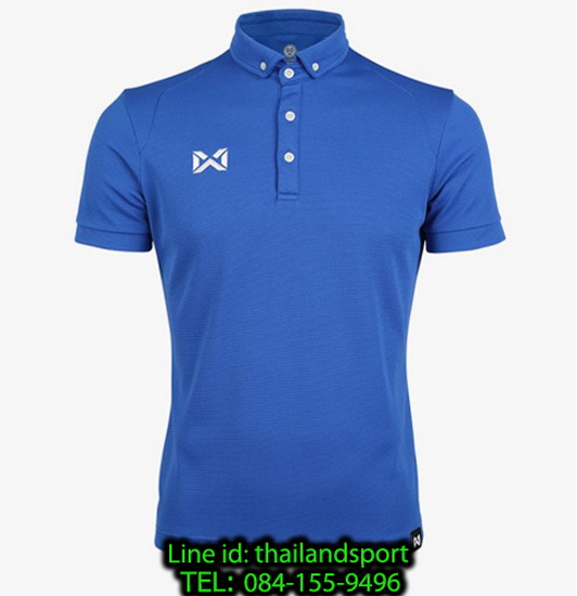 เสื้อโปโลกีฬา polo วอริกซ์ warrix รุ่น wa-3315n (สีน้ำเงินเข้ม dt )