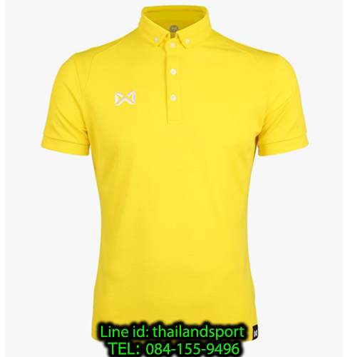 เสื้อโปโลกีฬา polo วอริกซ์ warrix รุ่น wa-3315n (สีเหลือง yw)