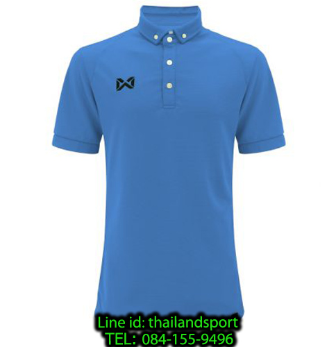 เสื้อโปโลกีฬา polo วอริกซ์ warrix รุ่น wa-3315n (สีฟ้า ll)