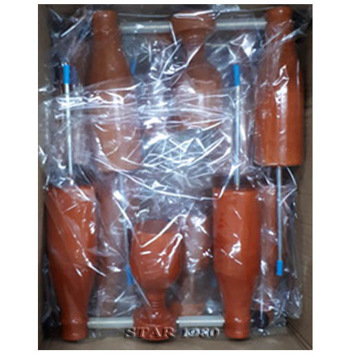 วู้ดบอล woodball พร้อมกระเป๋า รุ่น เดี่ยว, คู่ (br) k+ 3