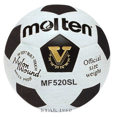 (พิเศษสเปคราชการ) ลูกฟุตบอล มอลเทน football molten รุ่น mf520sl (wa) เบอร์ 5 หนังอัด pu k+n ex 1