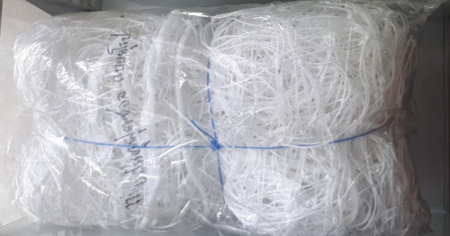 ตาข่ายประตู ฟุตบอล 5 คน chada รุ่น เล็ก, ใหญ่, ใหญ่พิเศษ, แดง, ยุโรป 4 (3 m.x2 m. เฉพาะตาข่าย) k+n 6