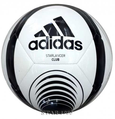 ลูกฟุตบอล อาดิดาส football adidas รุ่น star lancer club 2022 (bw, r, a) เบอร์ 3, 4, 5 หนังเย็บ tpu k 3