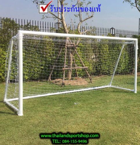 เสาประตู ฟุตบอล 9 คน รุ่น 3 นิ้ว, 4 นิ้ว (5.50 m. x 2.20 m. พร้อมตาข่าย) k+n