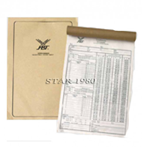 สมุดบันทึกคะแนน บาสเกตบอล f.b.t., grand sport รุ่น มีกระดาษคาร์บอน (w) k+ 1