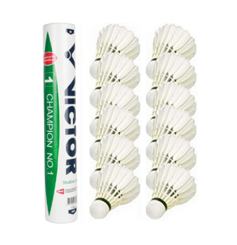ลูกแบดมินตันex วิคเตอร์ badminton shuttlecock Victor รุ่น master5, master3, champion1 k+n ex 3