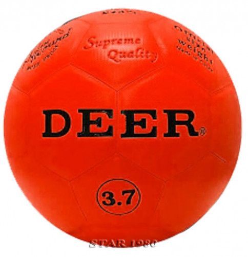 ลูกฟุตซอล เดียร์ futsalball deer รุ่น 001 (y, o) เบอร์ 3.7 หนังอัด pvc k+n 2