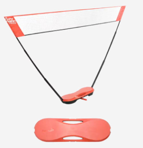 เสาแบดมินตัน รุ่น พกพา 001 (พร้อม ไม้แบดมินตัน 2 ไม้ และลูกแบดมินตัน 1 ลูก) k+n 2