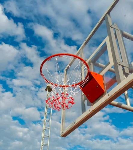 ตาข่าย บาสเกตบอล ชฎา chada รุ่น ไนล่อน, เชือกร่ม. ด้ายเส้นเดี่ยว, ด้ายเส้นคู่ (เฉพาะตาข่าย) k+n 8