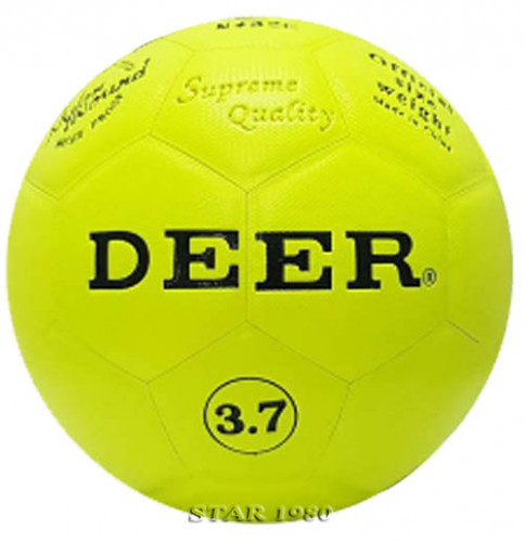 ลูกฟุตซอล เดียร์ futsalball deer รุ่น 001 (y, o) เบอร์ 3.7 หนังอัด pvc k+n 1