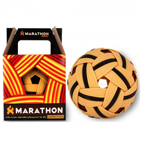 ลูกตะกร้อ ลอดห่วง  มาราธอน marathon mt 301 รุ่น สันทนาการ ลอดห่วงทั่วไป (030117) k+n 2