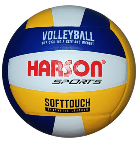 ลูกวอลเลย์บอล ฮาร์สัน volleyball  harson รุ่น 001 (wyb) เบอร์ 5 หนังอัด pvc k+n25 1