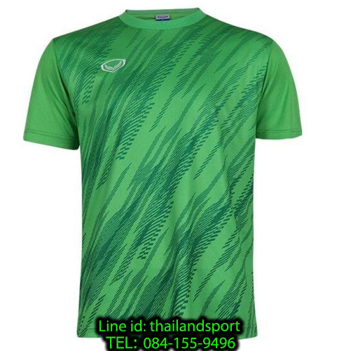 เสื้อกีฬา แกรนด์ สปอร์ต grand sport รุ่น 011-559 (สีเขียว) พิมพ์ลาย