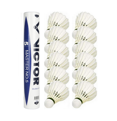 ลูกแบดมินตันex วิคเตอร์ badminton shuttlecock Victor รุ่น master5, master3, champion1 k+n ex 1