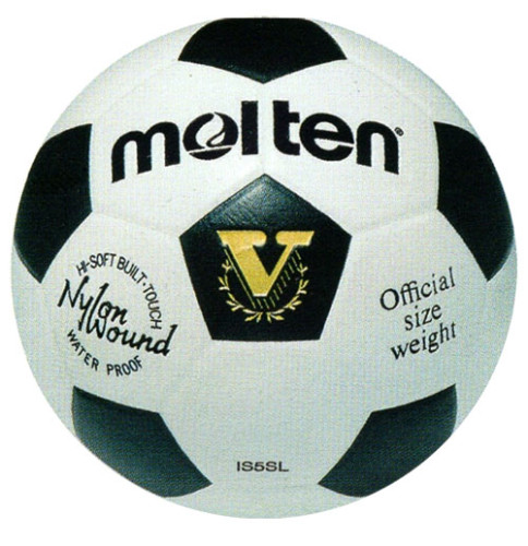 ลูกฟุตบอล มอลเทน molten football รุ่น IS5SL, IS4SL (wa) เบอร์ 5, 4 หนังอัด pu k+ kn. 1