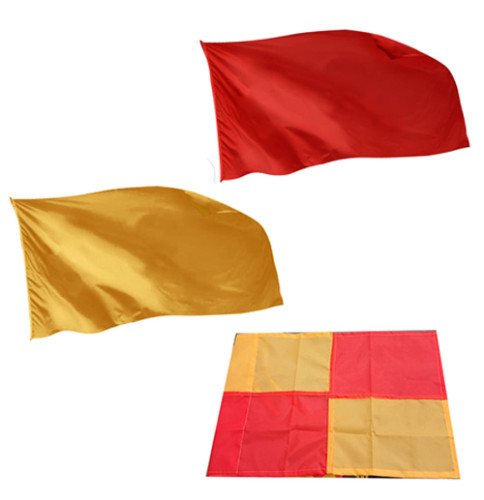 ธงมุมสนาม 1 สี, 2 สี Corner Flag (เฉพาะผืนธง) k+ kp,kn