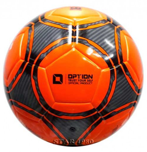 ลูกฟุตซอล ออฟชั่น futsalball option รุ่น 001 (y, o) เบอร์ 3.7 หนังอัด tpu k+n 1