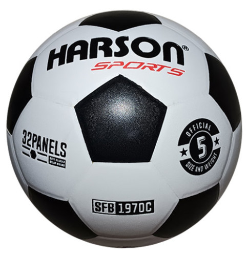 ลูกฟุตบอล ฮาร์สัน football harson รุ่น classic (wa) เบอร์ 5 หนังอัด pvc k+n25 2