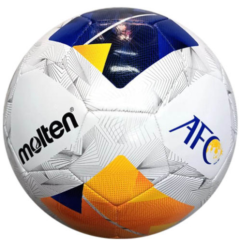 ลูกฟุตบอลex มอลเทน molten รุ่น f5n1000a, f5n1000aa (wy, wb) เบอร์ 5 หนังเย็บ tpu k+n ex 1