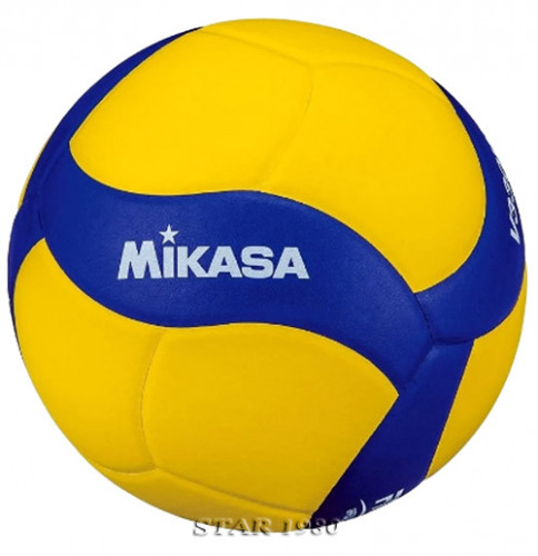 ลูกวอลเลย์บอล มิกาซ่า volleyball mikasa รุ่น v330w (yb) เบอร์ 5 หนังอัด pu k+n 2