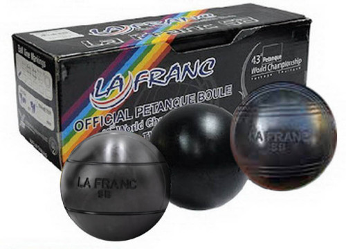 ลูกเปตอง ลาฟรองซ์ la franc รุ่น sb black (มาตรฐาน) ลูกเกลียง, ลูกลาย k+n 1