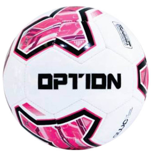 ลูกฟุตบอลex ออฟชั่น football option รุ่น 002 (wo4-5, wr4-5, wb3, wp3) เบอร์ 3, 4, 5 หนังเย็บ tpu k+n 4