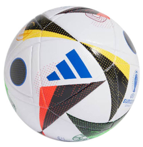 ลูกฟุตบอล อาดิดาส adidas football รุ่น ex euro (w, s ตัวรอง top) เบอร์ 5 หนังอัด pu k+n ex 1